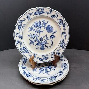 Blue Danube Japan BREAD & BUTTER PLATES 6 3/4"  Ribbon Backstamp Set Of 3